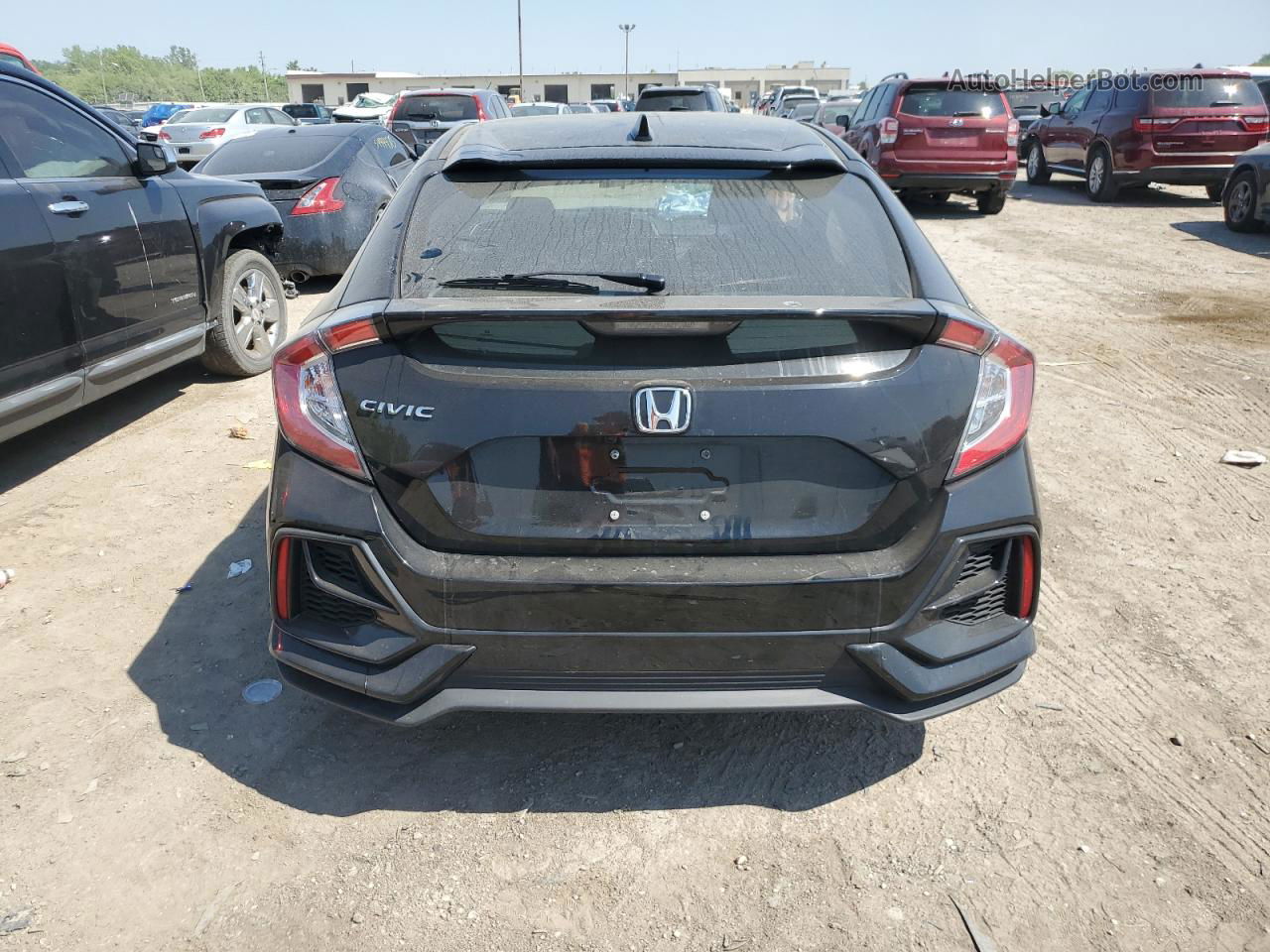 2020 Honda Civic Ex Black vin: SHHFK7H63LU422242