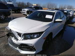 2019 Honda Civic Ex White vin: SHHFK7H64KU205605