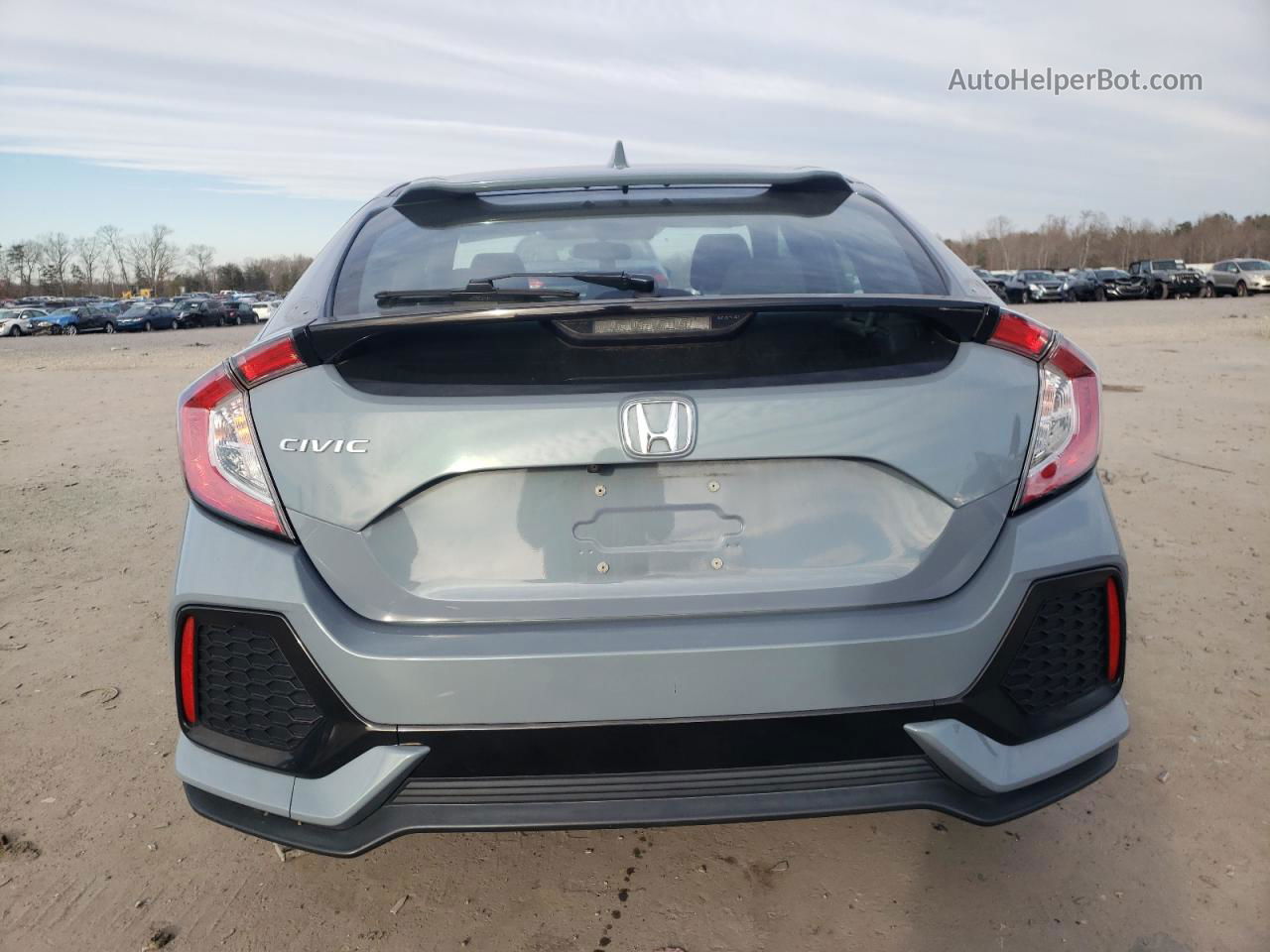 2019 Honda Civic Ex Silver vin: SHHFK7H64KU228656