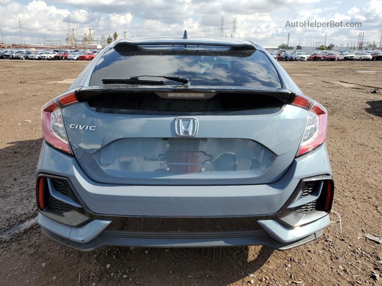 2020 Honda Civic Ex Blue vin: SHHFK7H64LU204861