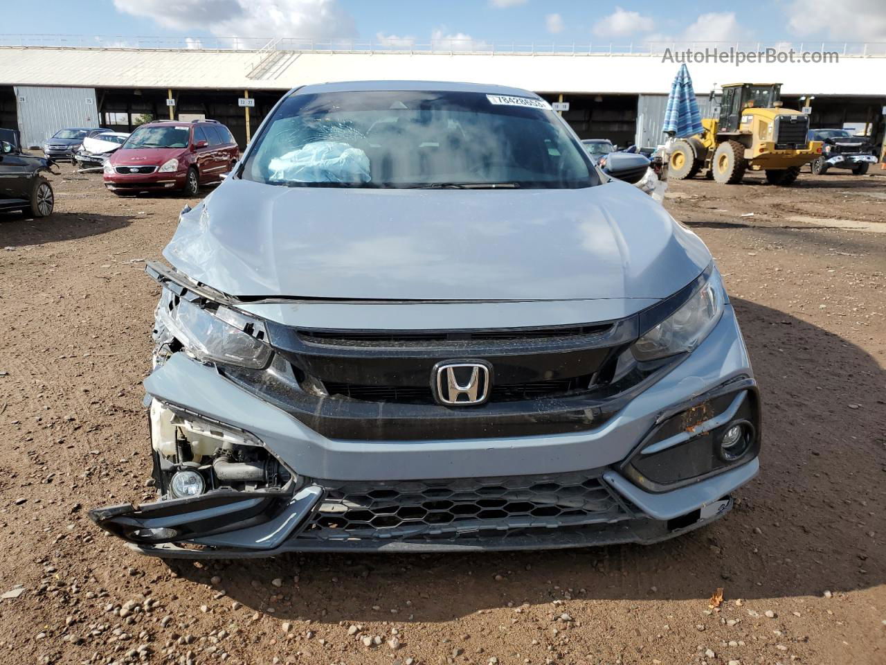 2020 Honda Civic Ex Blue vin: SHHFK7H64LU204861