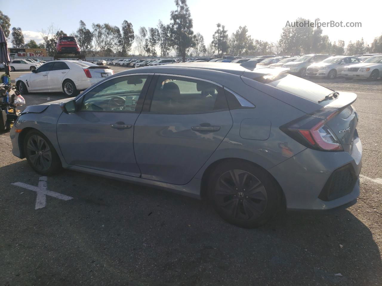 2019 Honda Civic Ex Gray vin: SHHFK7H65KU418210