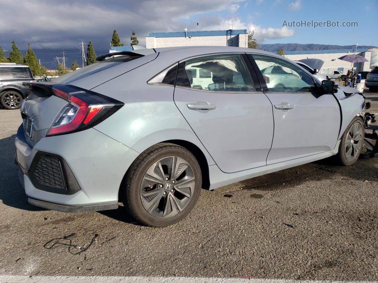 2019 Honda Civic Ex Gray vin: SHHFK7H65KU418210