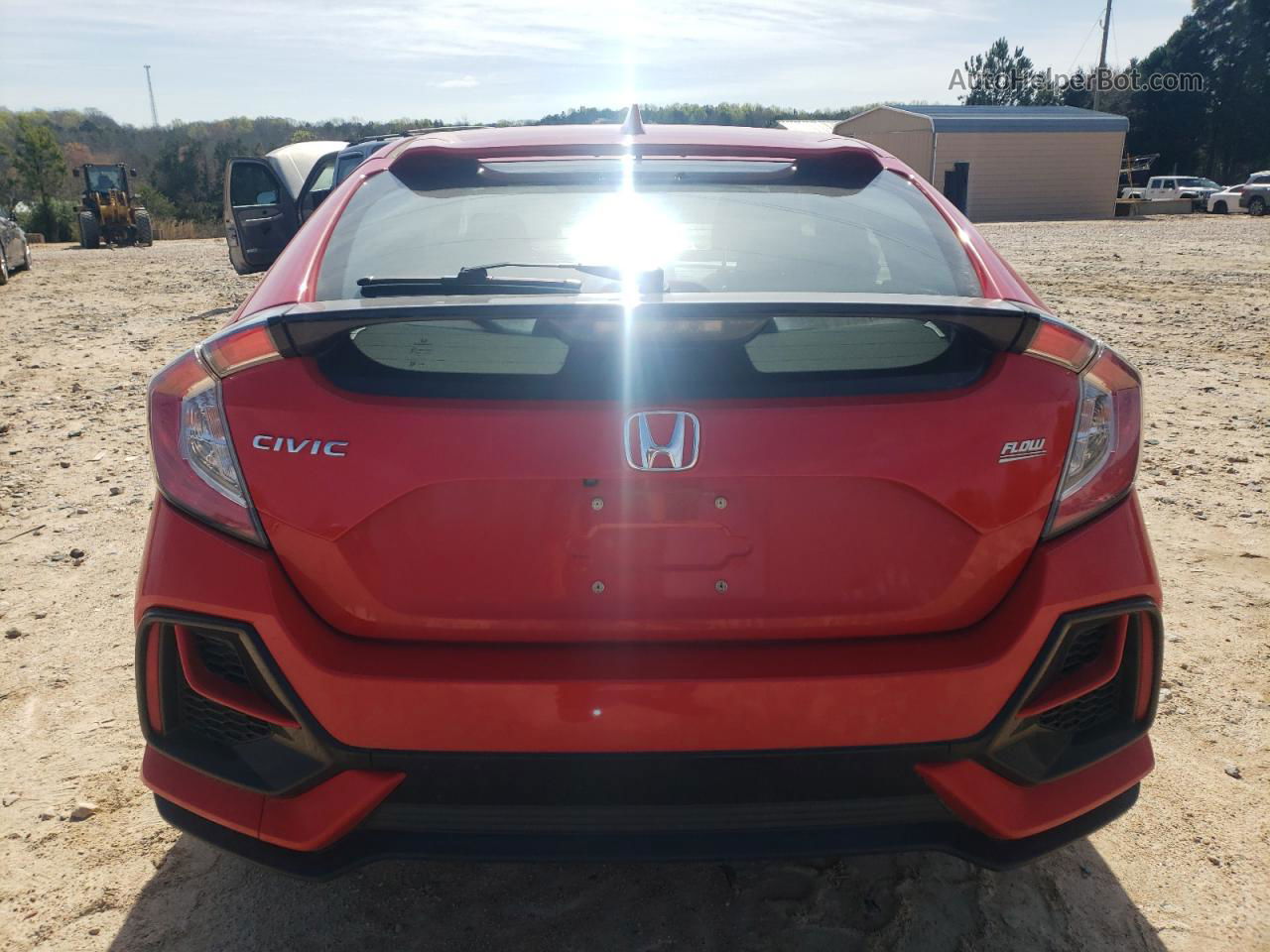 2020 Honda Civic Ex Red vin: SHHFK7H65LU223631