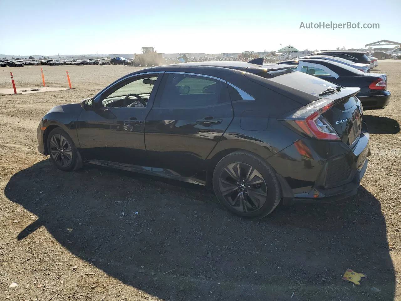 2019 Honda Civic Ex Black vin: SHHFK7H66KU403604