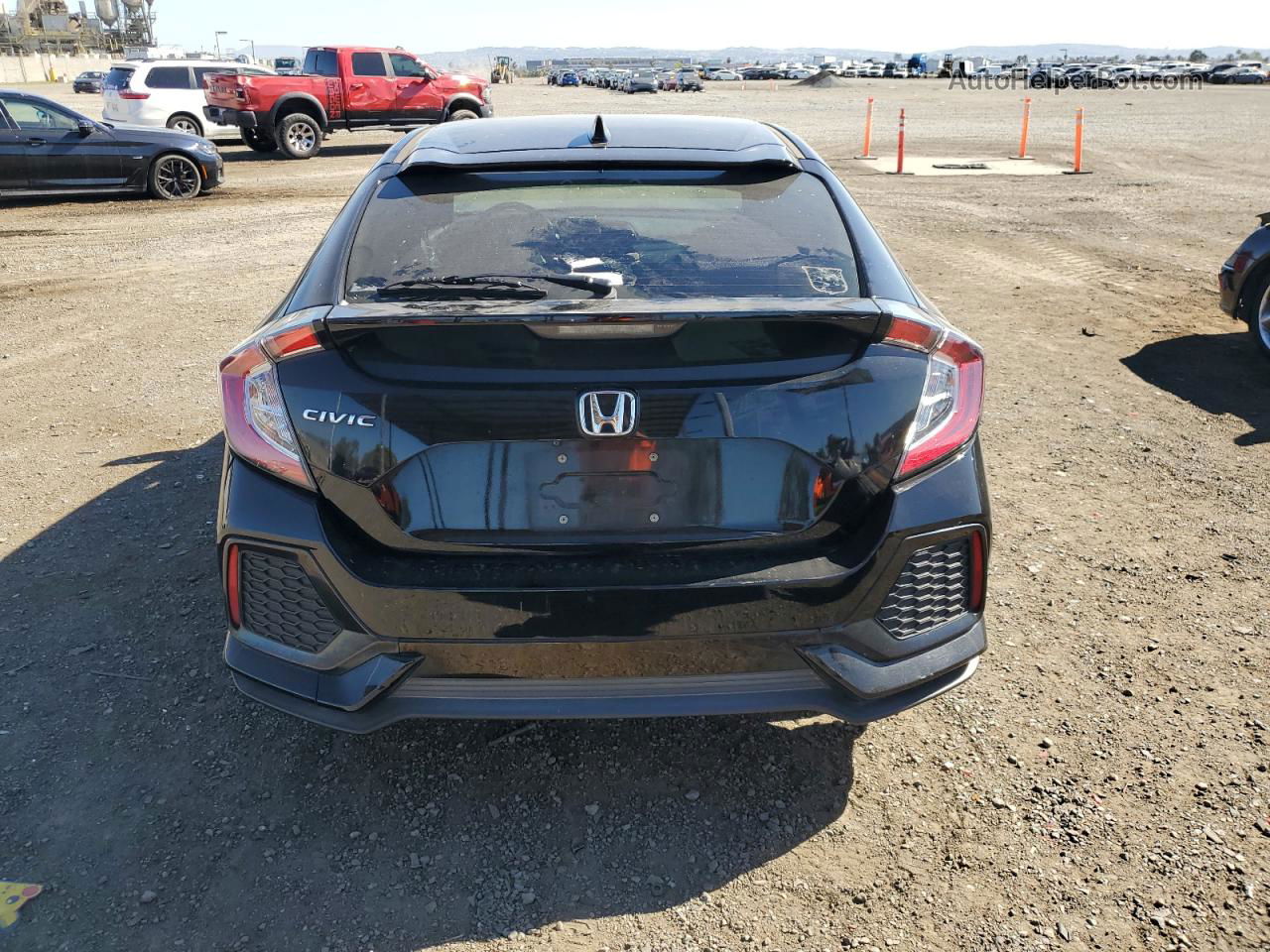 2019 Honda Civic Ex Черный vin: SHHFK7H66KU403604