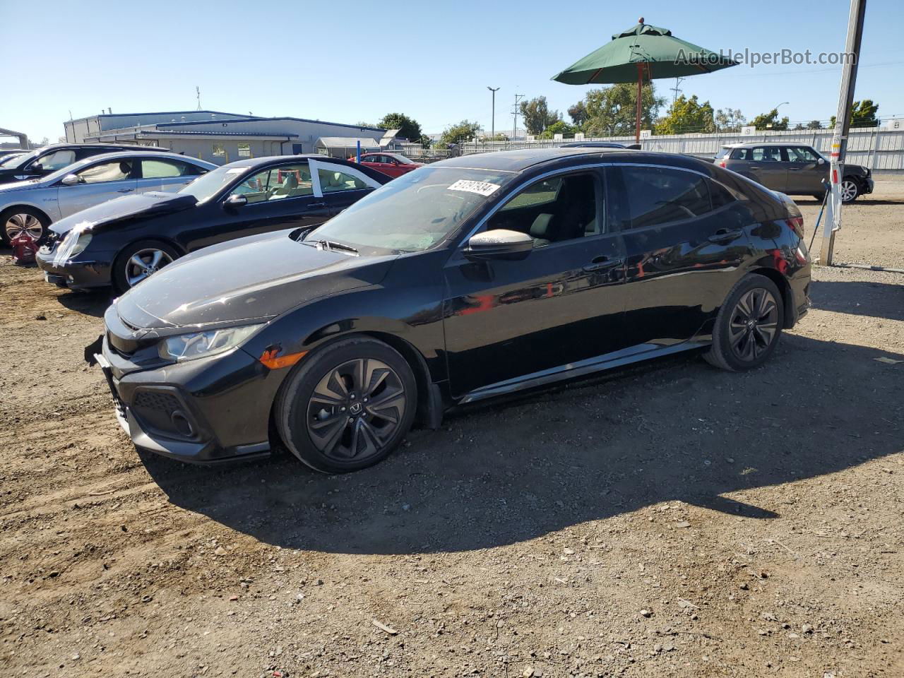 2019 Honda Civic Ex Black vin: SHHFK7H66KU403604