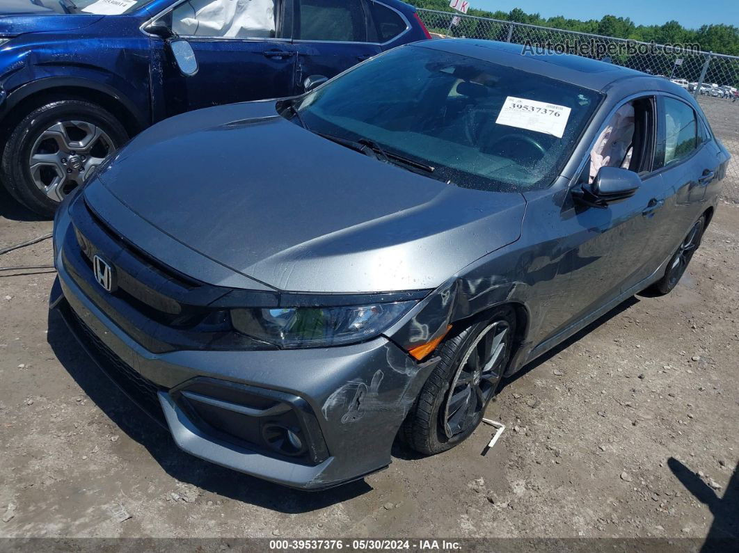 2020 Honda Civic Ex Gray vin: SHHFK7H66LU201265