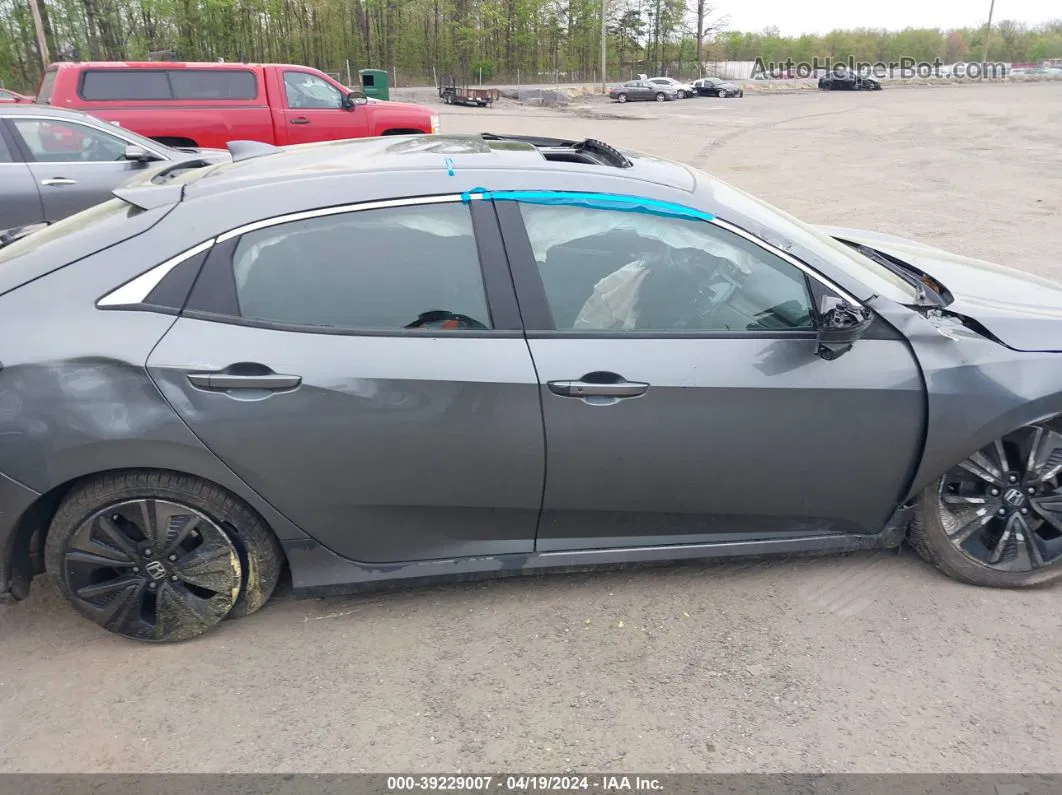 2019 Honda Civic Ex Gray vin: SHHFK7H67KU412358