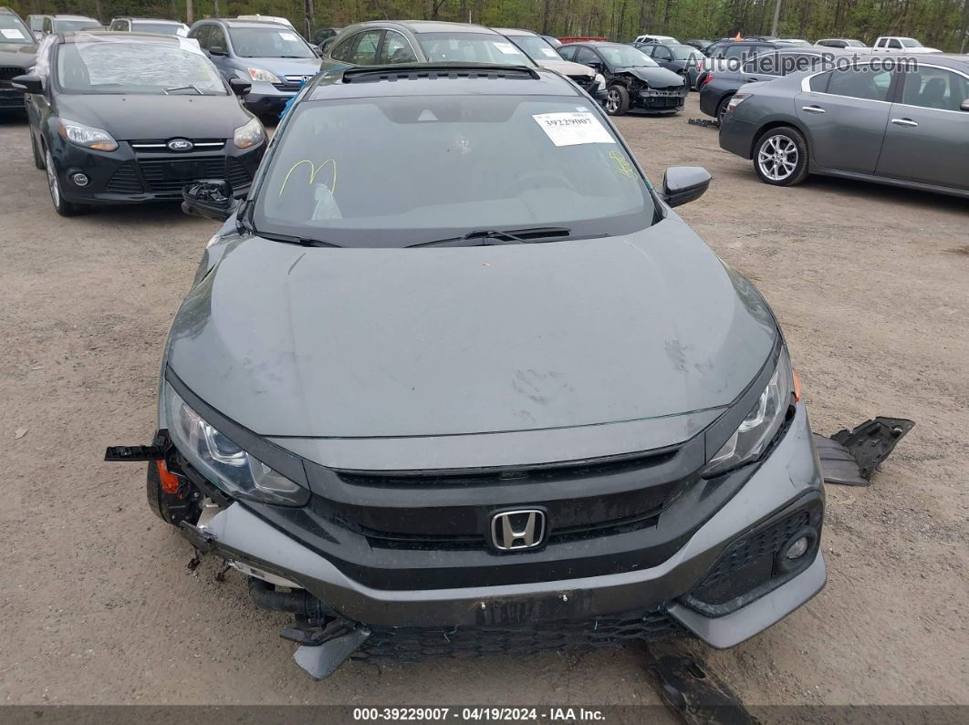 2019 Honda Civic Ex Серый vin: SHHFK7H67KU412358