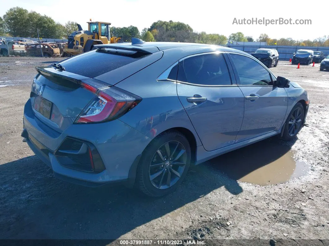 2020 Honda Civic Ex  Blue vin: SHHFK7H67LU204627