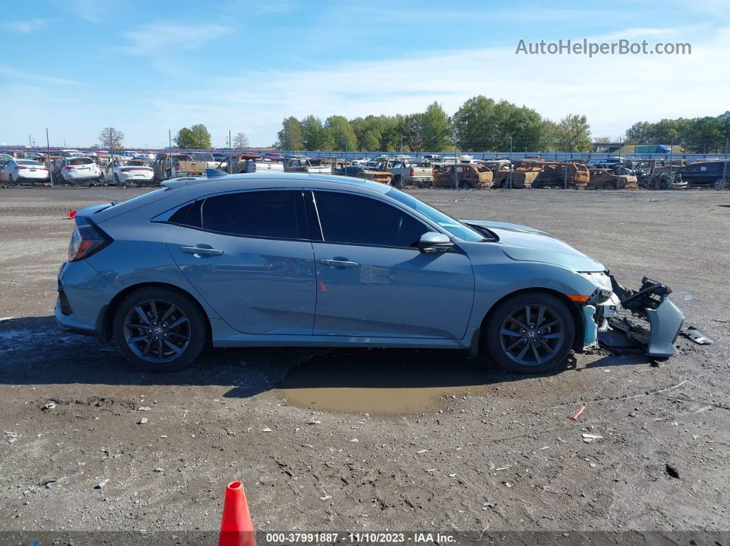 2020 Honda Civic Ex  Blue vin: SHHFK7H67LU204627