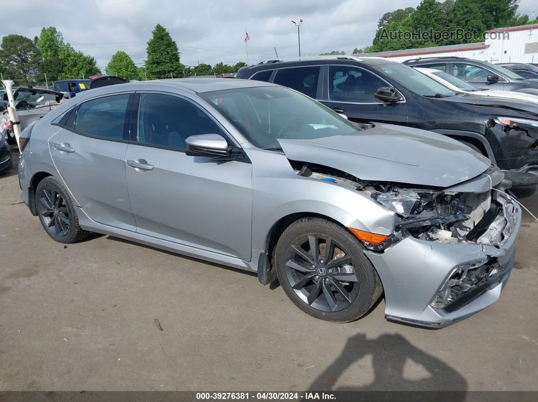 2020 Honda Civic Ex Silver vin: SHHFK7H67LU205776