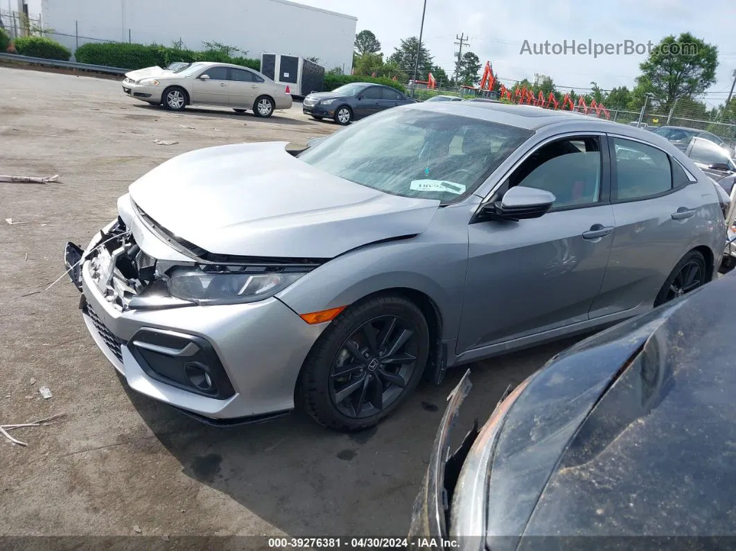 2020 Honda Civic Ex Silver vin: SHHFK7H67LU205776