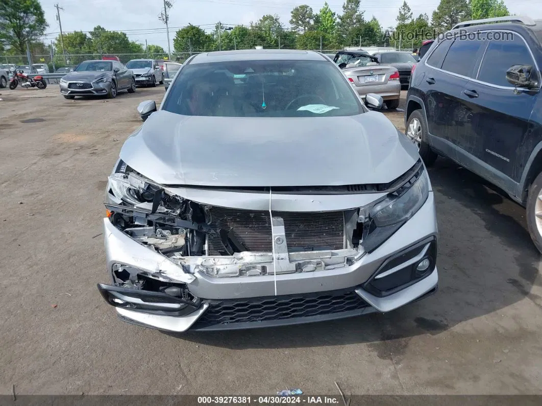 2020 Honda Civic Ex Silver vin: SHHFK7H67LU205776