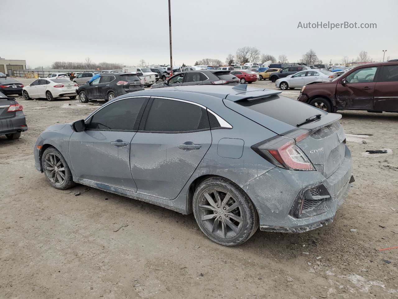 2020 Honda Civic Ex Gray vin: SHHFK7H67LU214302