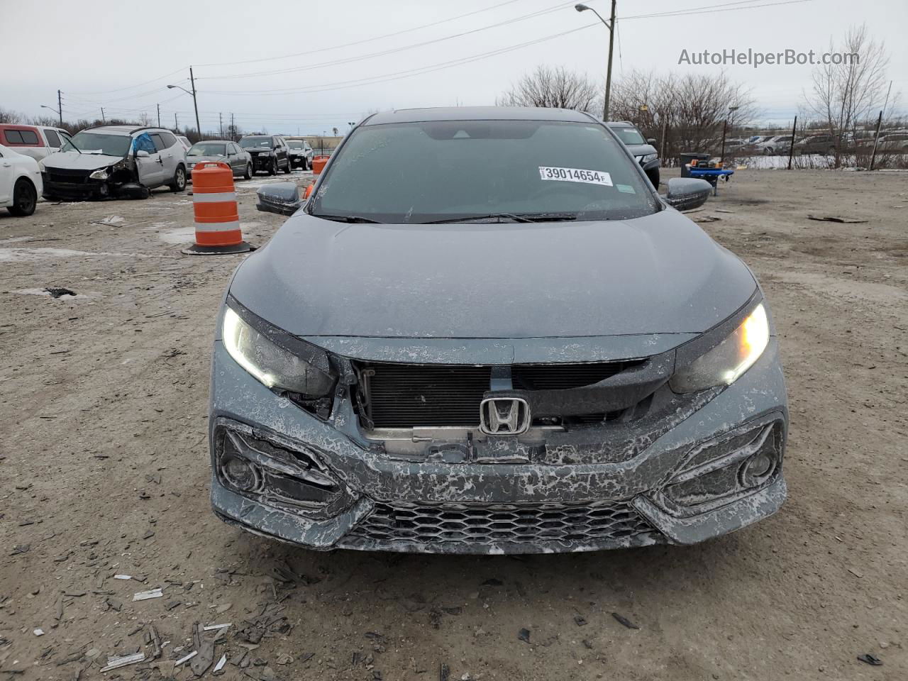 2020 Honda Civic Ex Gray vin: SHHFK7H67LU214302