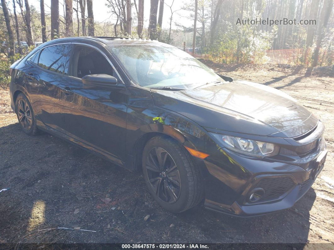 2019 Honda Civic Ex Black vin: SHHFK7H68KU205137