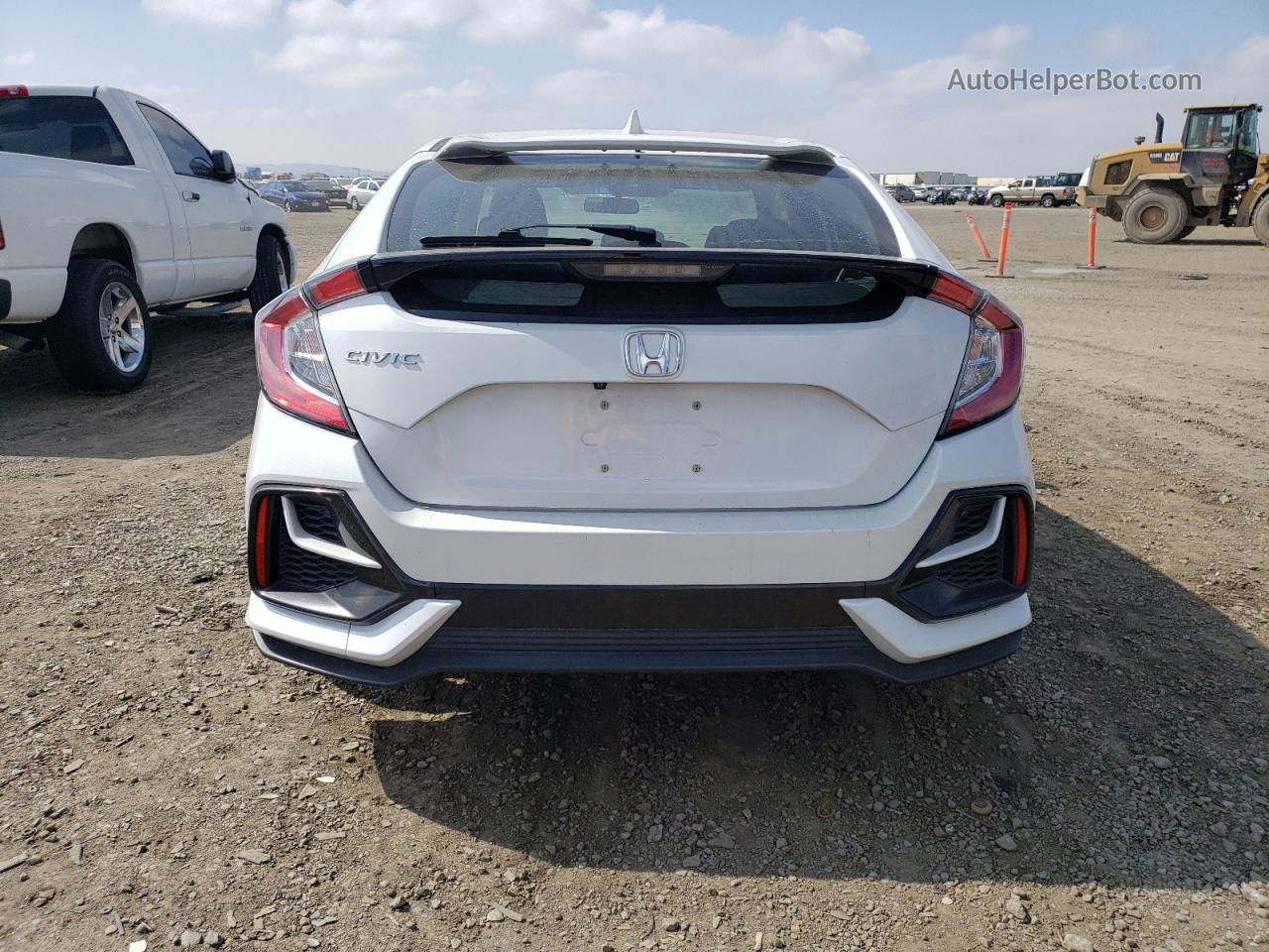 2020 Honda Civic Ex Белый vin: SHHFK7H69LU203768