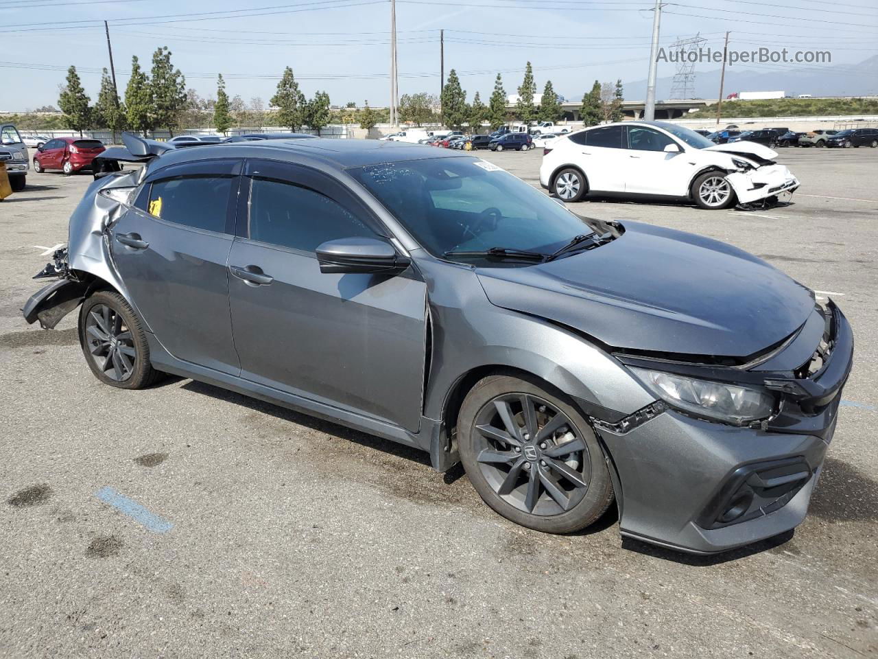 2020 Honda Civic Ex Gray vin: SHHFK7H69LU403002