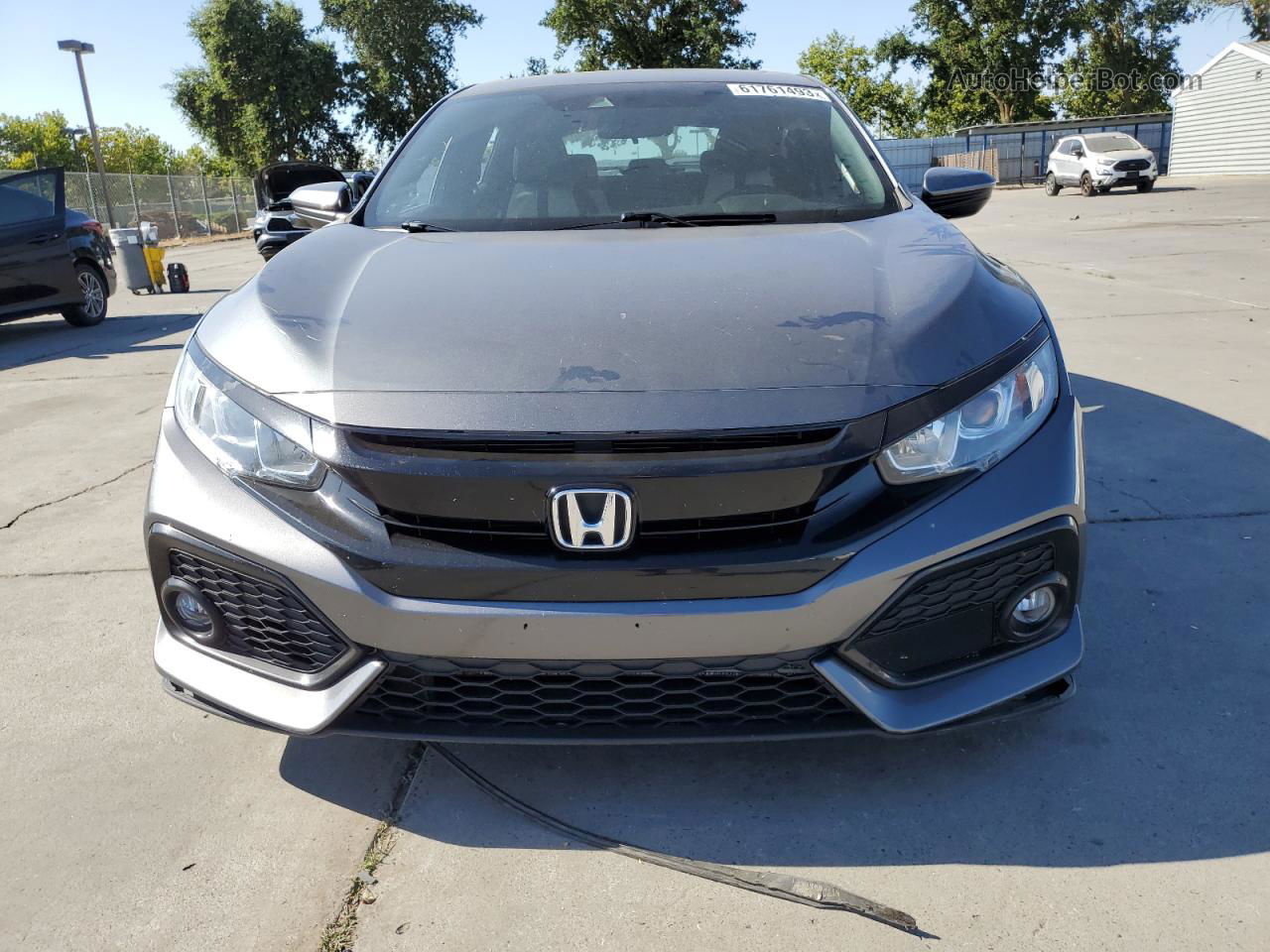 2019 Honda Civic Ex Gray vin: SHHFK7H6XKU406442