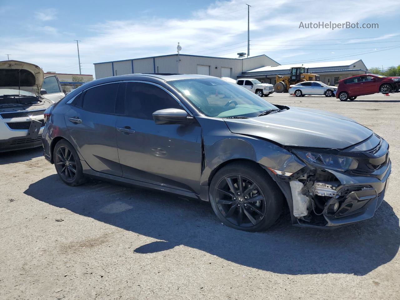 2020 Honda Civic Ex Gray vin: SHHFK7H6XLU417264