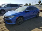 2017 Honda Civic Exl Blue vin: SHHFK7H70HU401123