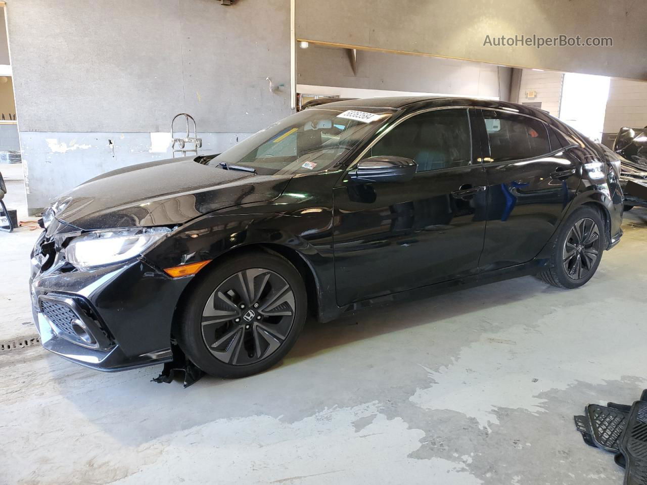 2017 Honda Civic Exl Black vin: SHHFK7H76HU403040