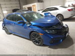 2020 Honda Civic Ex-l Blue vin: SHHFK7H85LU214266