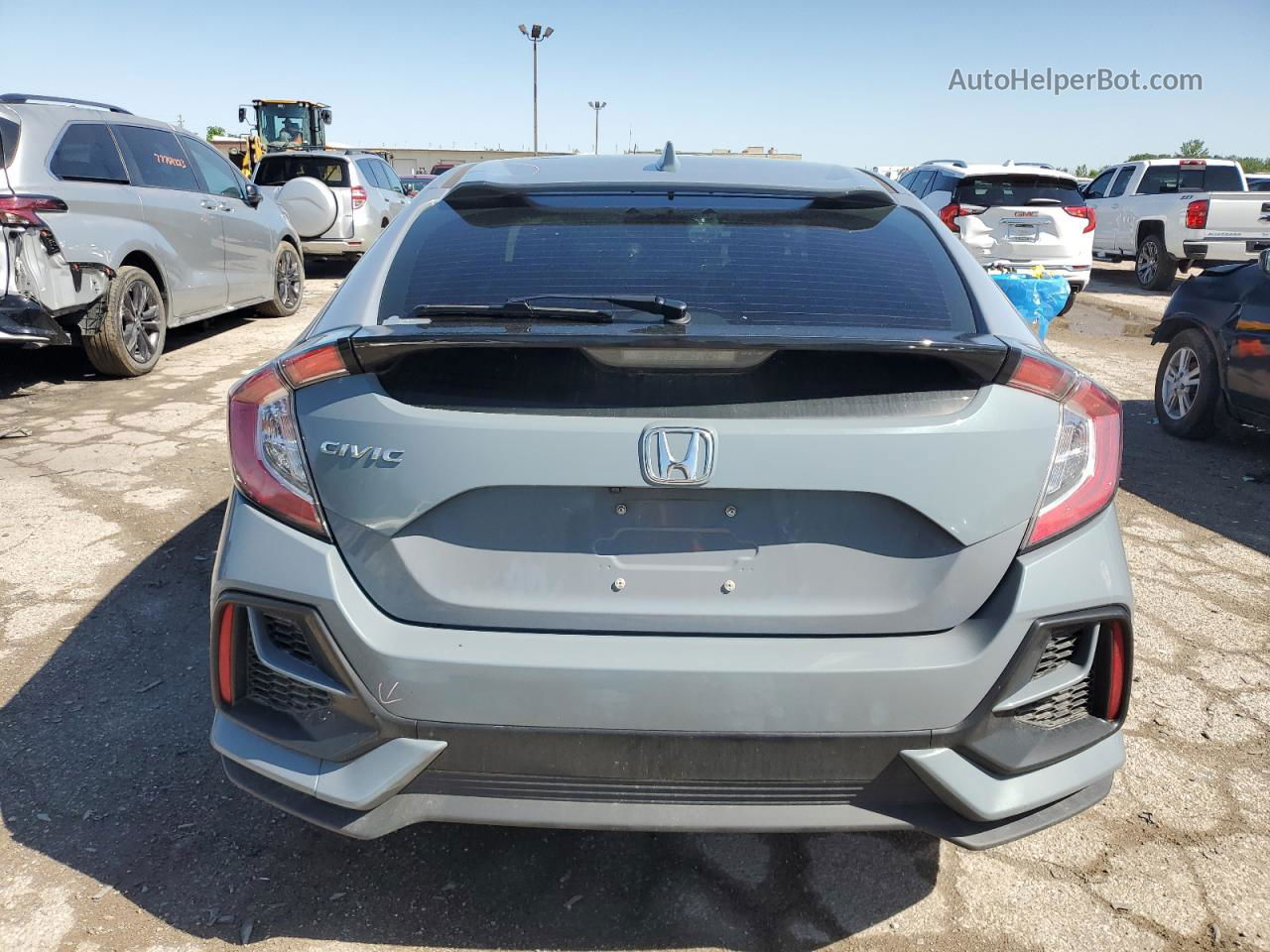 2020 Honda Civic Exl Gray vin: SHHFK7H89LU222435