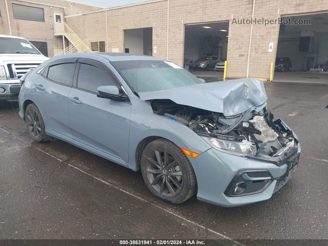 2020 Honda Civic Ex-l Blue vin: SHHFK7H89LU417001