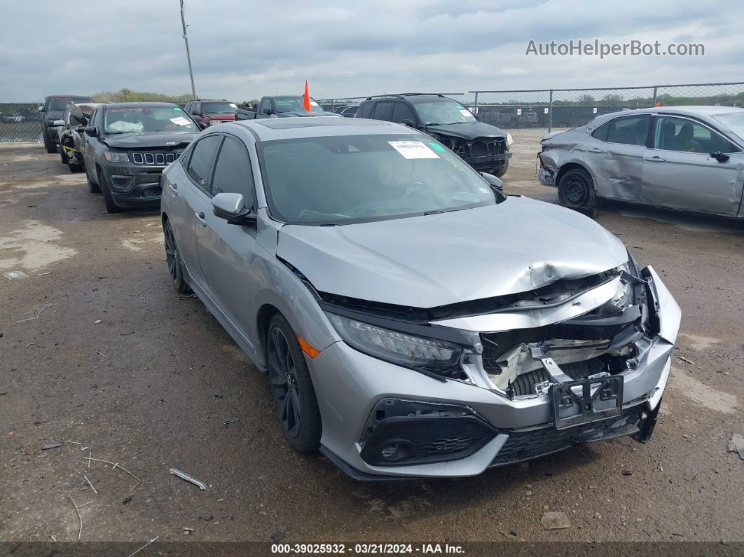 2017 Honda Civic Sport Touring Gray vin: SHHFK7H91HU217780