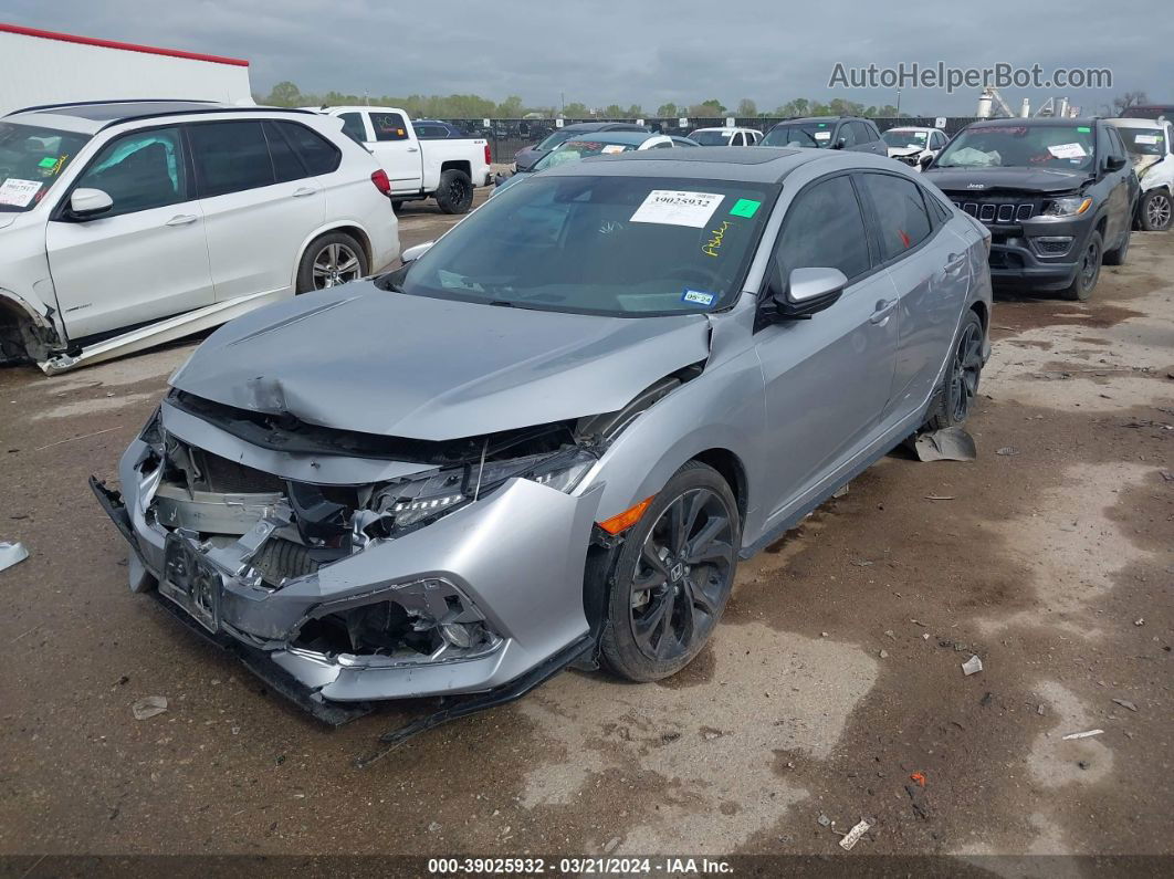 2017 Honda Civic Sport Touring Gray vin: SHHFK7H91HU217780