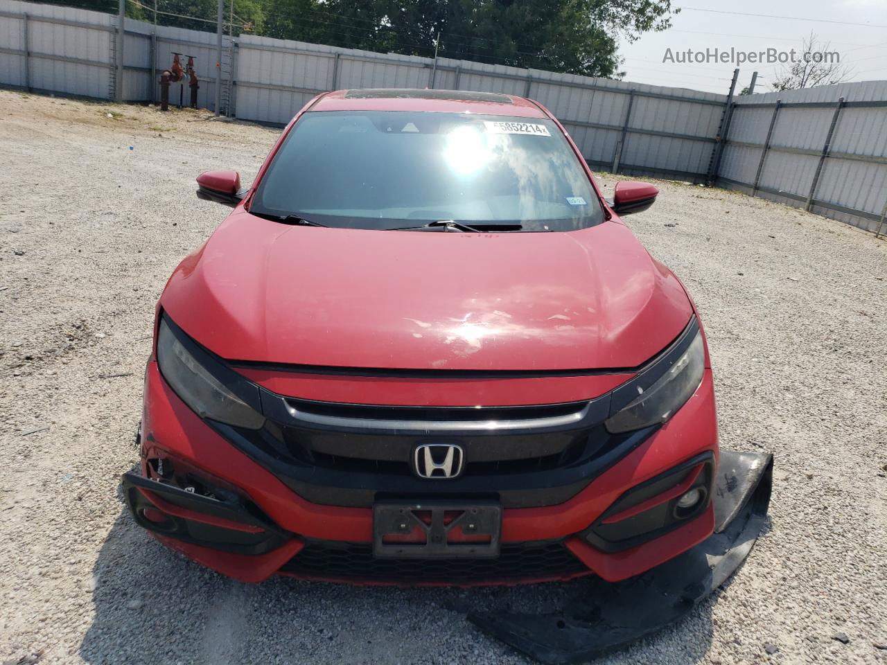 2020 Honda Civic Sport Touring Red vin: SHHFK7H91LU222177