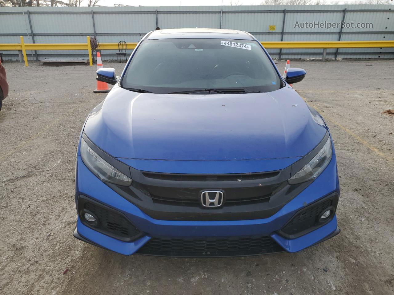 2017 Honda Civic Sport Touring Blue vin: SHHFK7H95HU227082