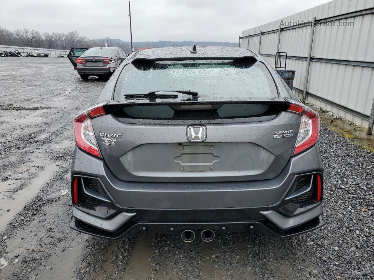 2020 Honda Civic Sport Touring Gray vin: SHHFK7H95LU217242