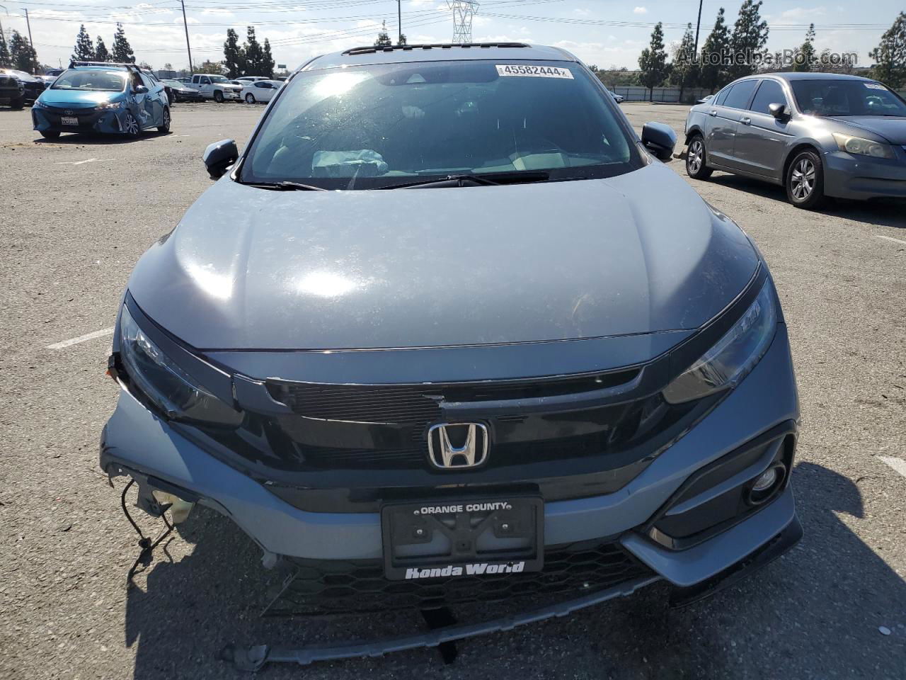 2020 Honda Civic Sport Touring Gray vin: SHHFK7H96LU418714