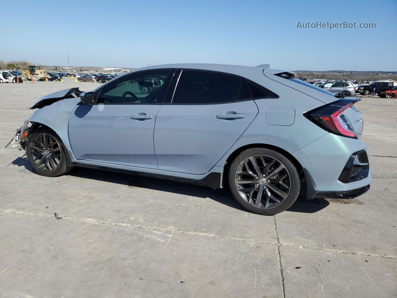 2020 Honda Civic Sport Touring Синий vin: SHHFK7H98LU203089