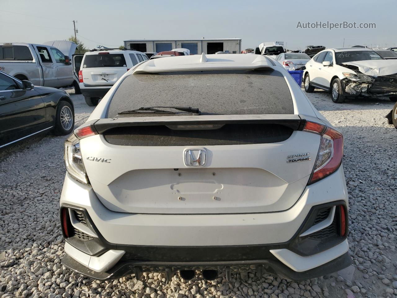 2020 Honda Civic Sport Touring White vin: SHHFK7H9XLU201974