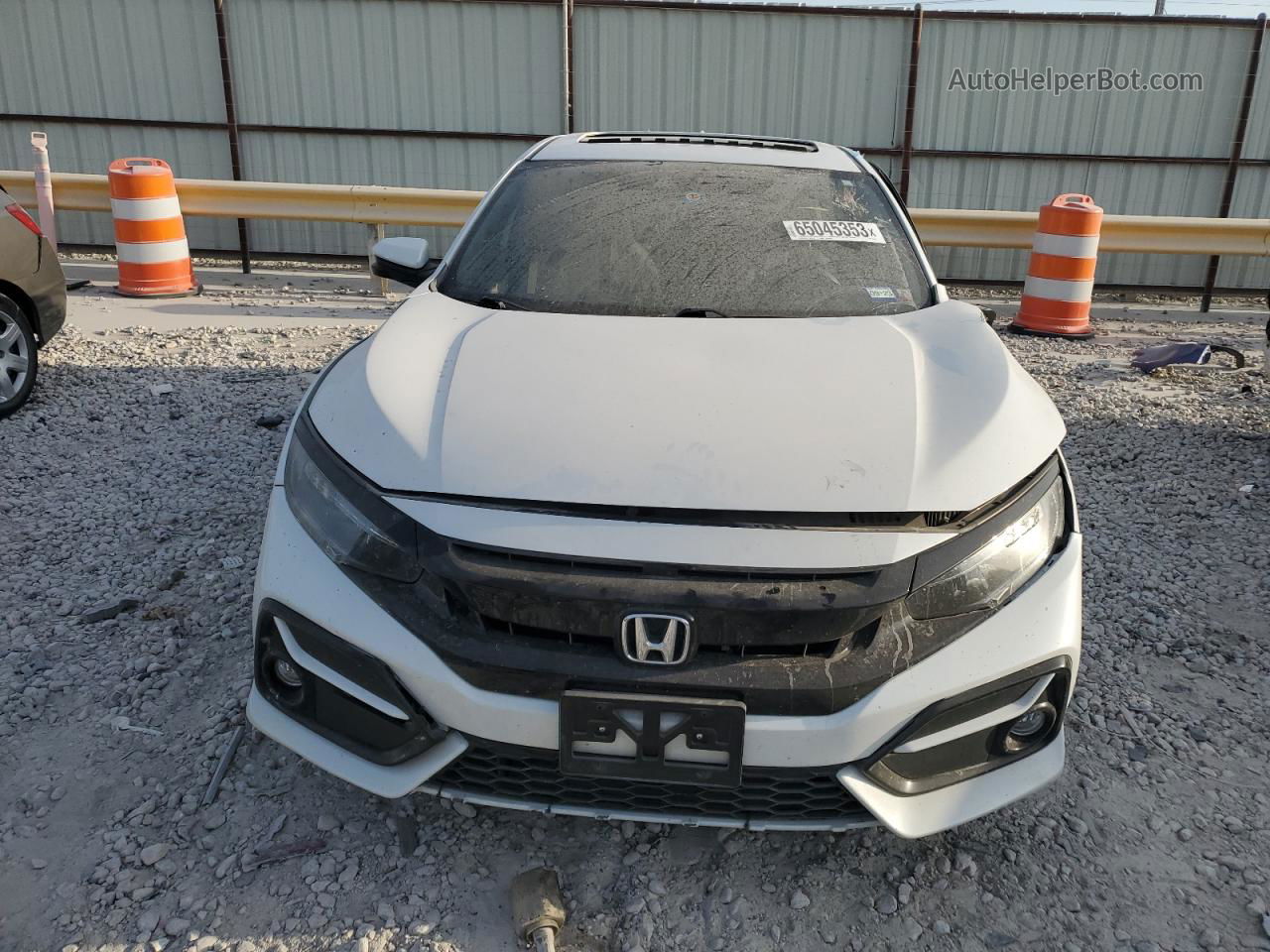 2020 Honda Civic Sport Touring White vin: SHHFK7H9XLU201974