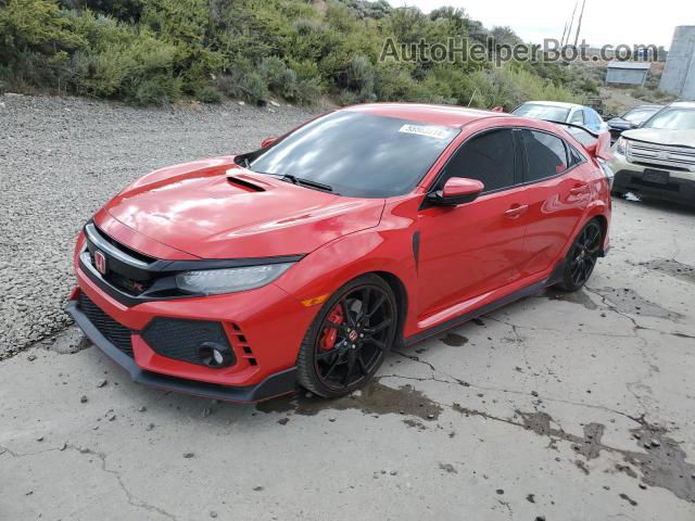 2017 Honda Civic Type-r Touring Red vin: SHHFK8G72HU202100