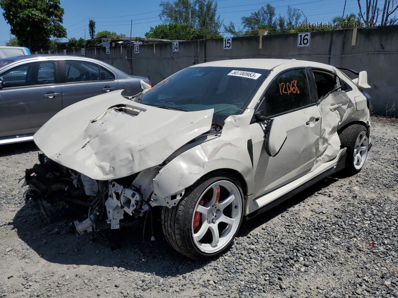 2020 Honda Civic Type-r Touring White vin: SHHFK8G78LU201008