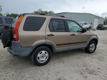 2004 Honda Cr-v Lx Tan vin: SHSRD68434U207620