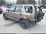 2004 Honda Cr-v Lx Brown vin: SHSRD77434U211271