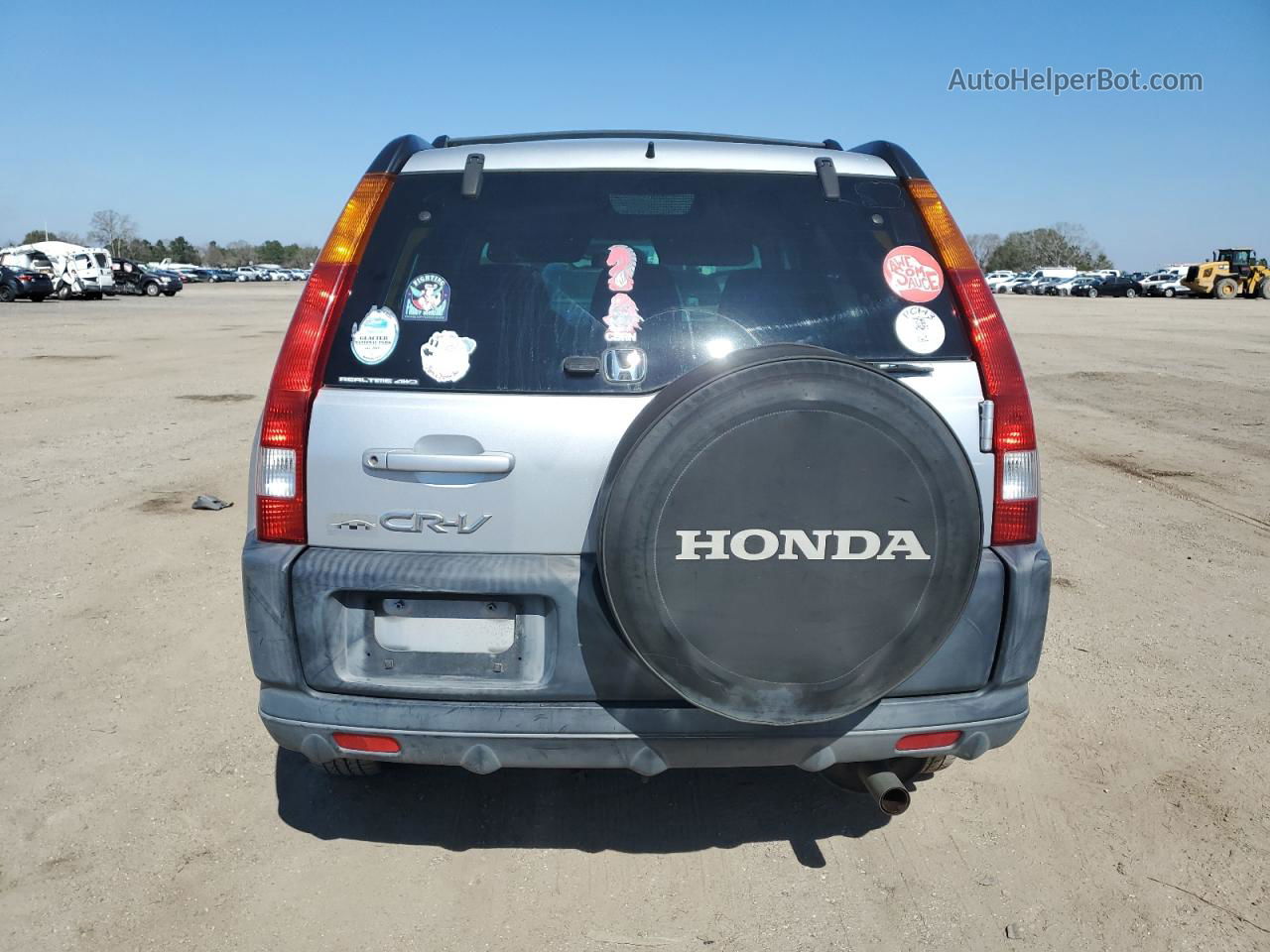 2004 Honda Cr-v Ex Silver vin: SHSRD77824U236360