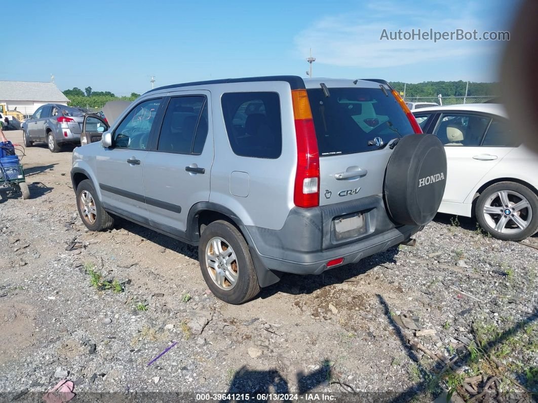 2004 Honda Cr-v Ex White vin: SHSRD77844U243780