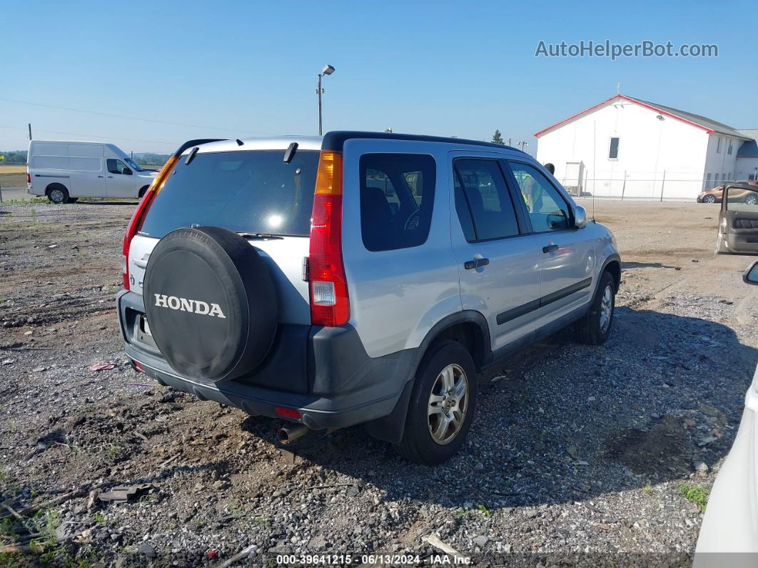 2004 Honda Cr-v Ex White vin: SHSRD77844U243780