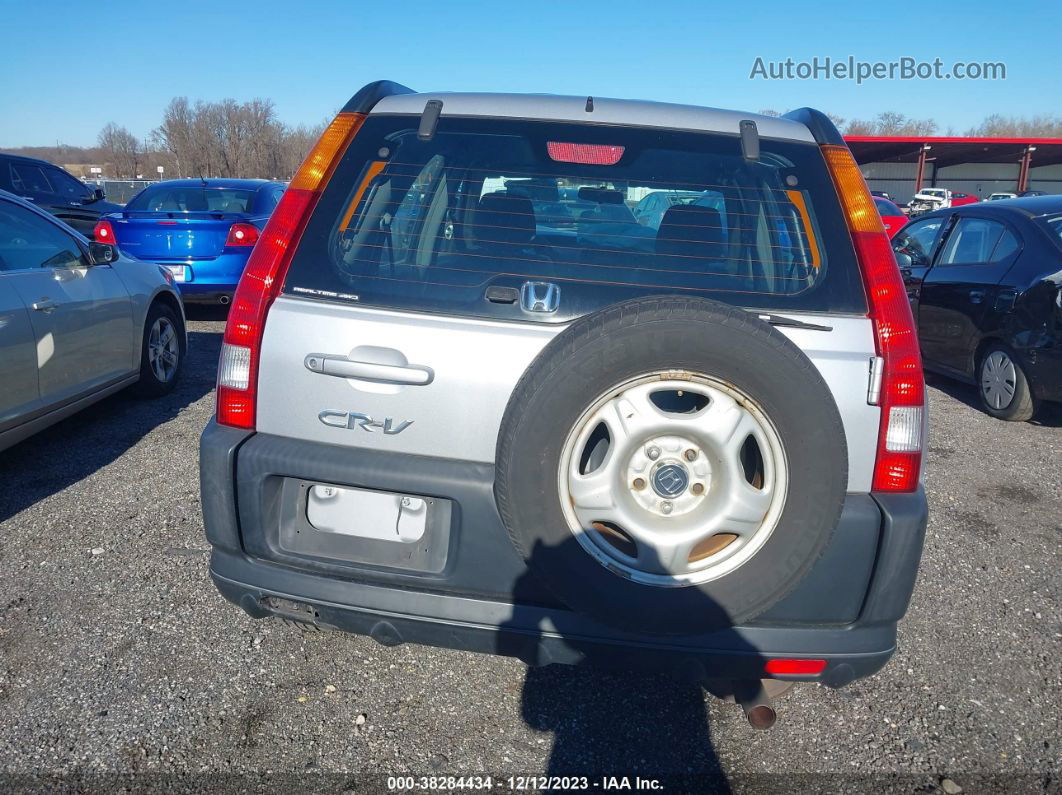 2004 Honda Cr-v Lx Gray vin: SHSRD78484U214228