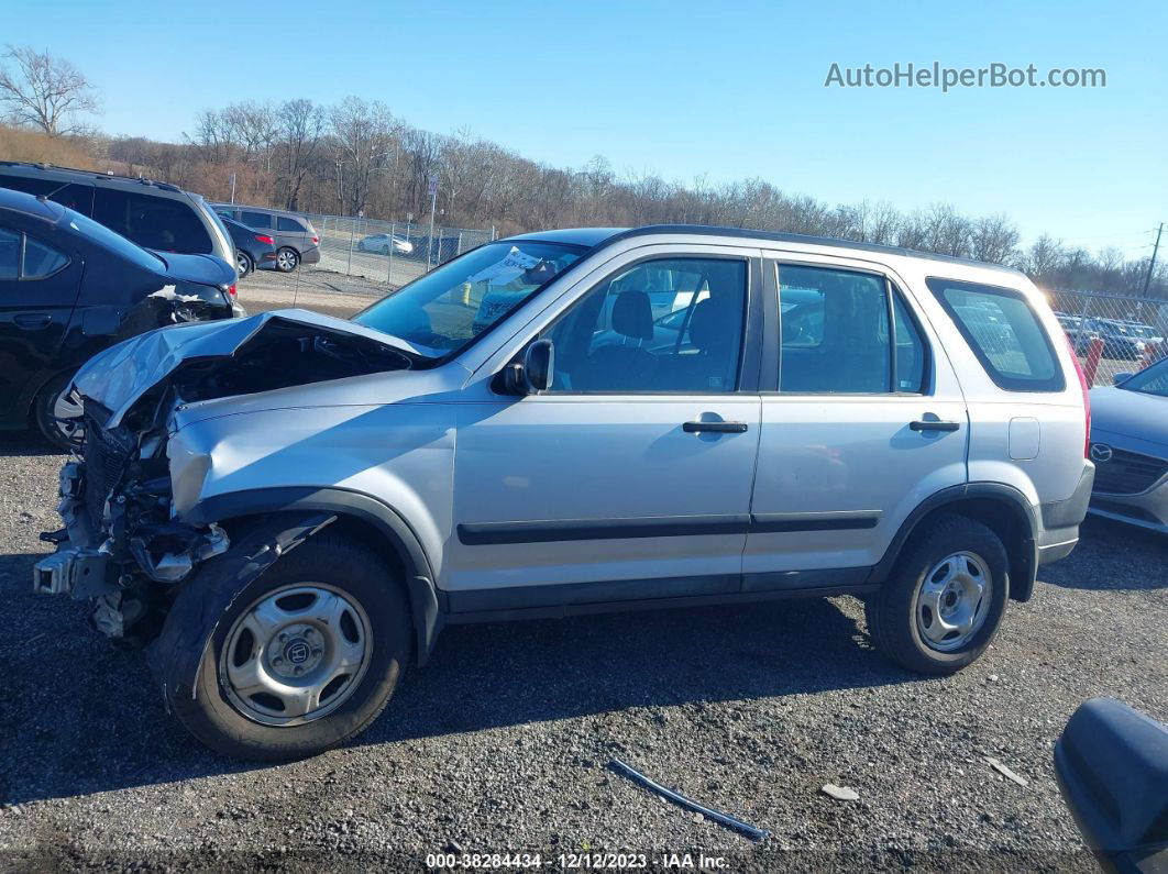 2004 Honda Cr-v Lx Gray vin: SHSRD78484U214228