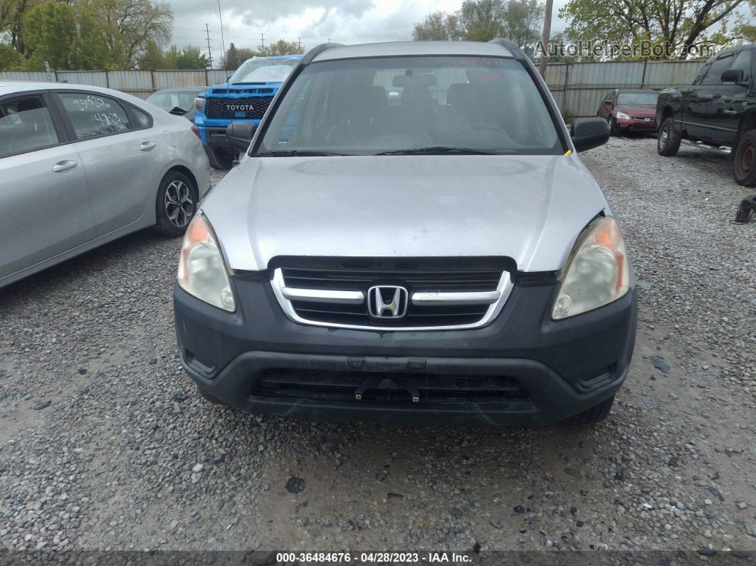 2004 Honda Cr-v Lx Серебряный vin: SHSRD78494U254253